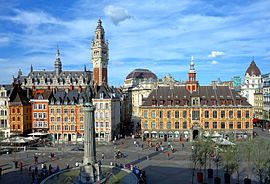 Visit Lille: It is the capital of the Nord-Pas-de-Calais region